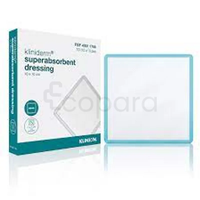KLINIDERM SUPERABSORBENT DRESSING 10CM*20CM BOITE DE 50 PAR UNITE