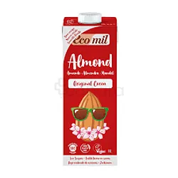 ECOMIL LAIT D'AMANDE AU CACAO ET AGAVE 1L