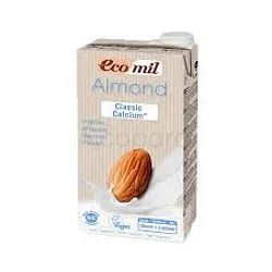 ECOMIL BOISSON D'AMANDE CALCIUM SUCRE DE CANNE CLASSIC 1L