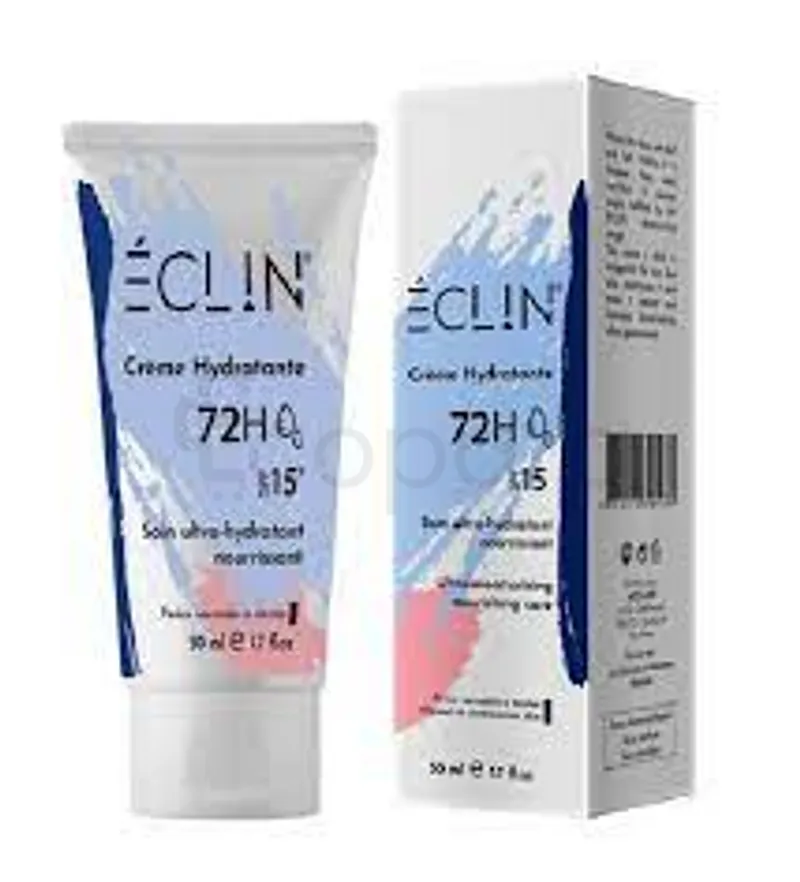 ECLIN CREME HYDRATANTE 72H PEAUX SECHES 50ML