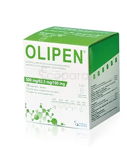 OLIPEN 500MG/62.5MG/100MG BOITE DE 12 SACHETS