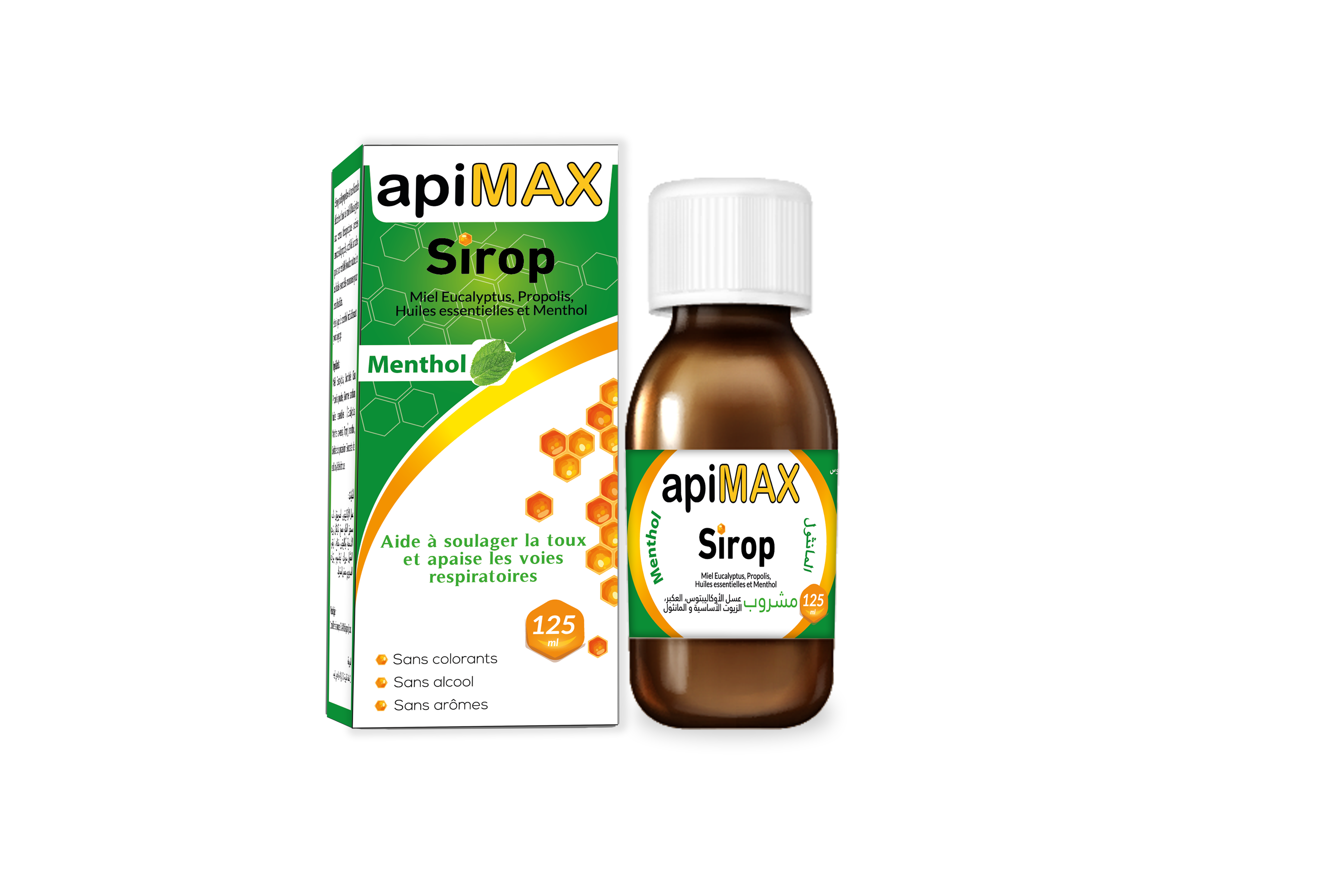 APIMAX SIROP MENTHOL 125ML
