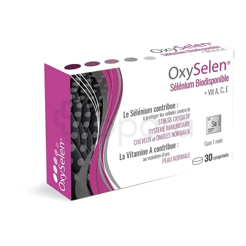 OXYSELEN SELENIUM BIODISPONIBLE 15G BOITE DE 30 COMPRIMES