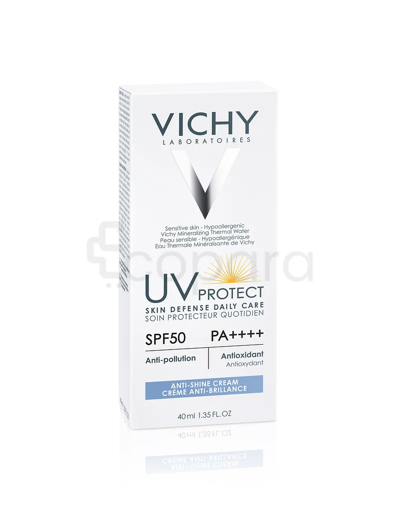 VICHY UV PROTECT SOIN PROTECTEUR QUOTIDIEN CREME HYDRATANTE INVISIBLE SPF50 40ML