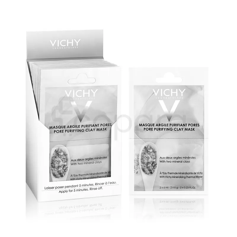 VICHY MASQUE ARGILE PURIFIANT PORES 2*6ML