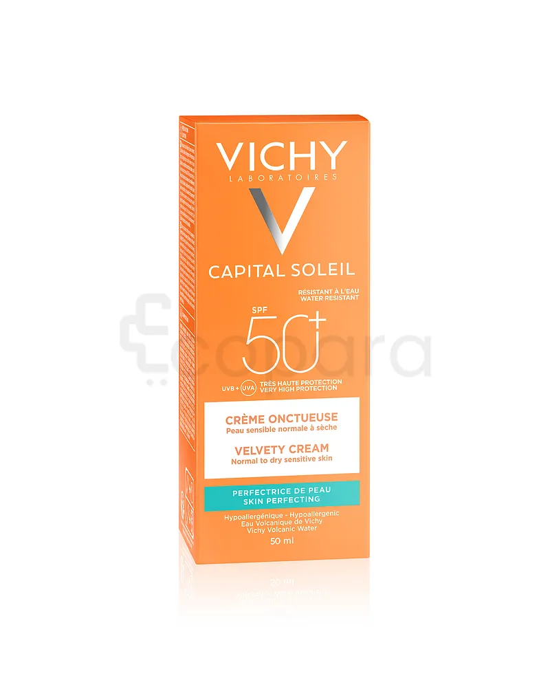 VICHY IDEAL SOLEIL CREME ONCTUEUSE PERFECTRICE DE PEAU SPF50+ 50ML