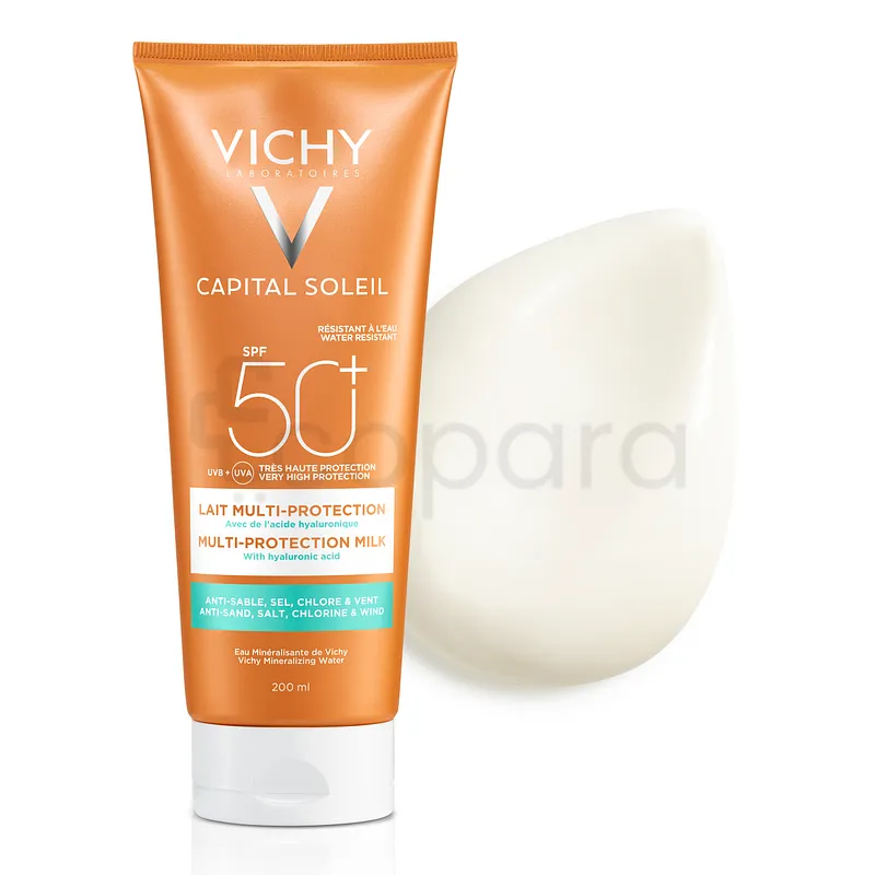 VICHY CAPITAL SOLEIL LAIT MULTI-PROTECTION SPF50 200ML