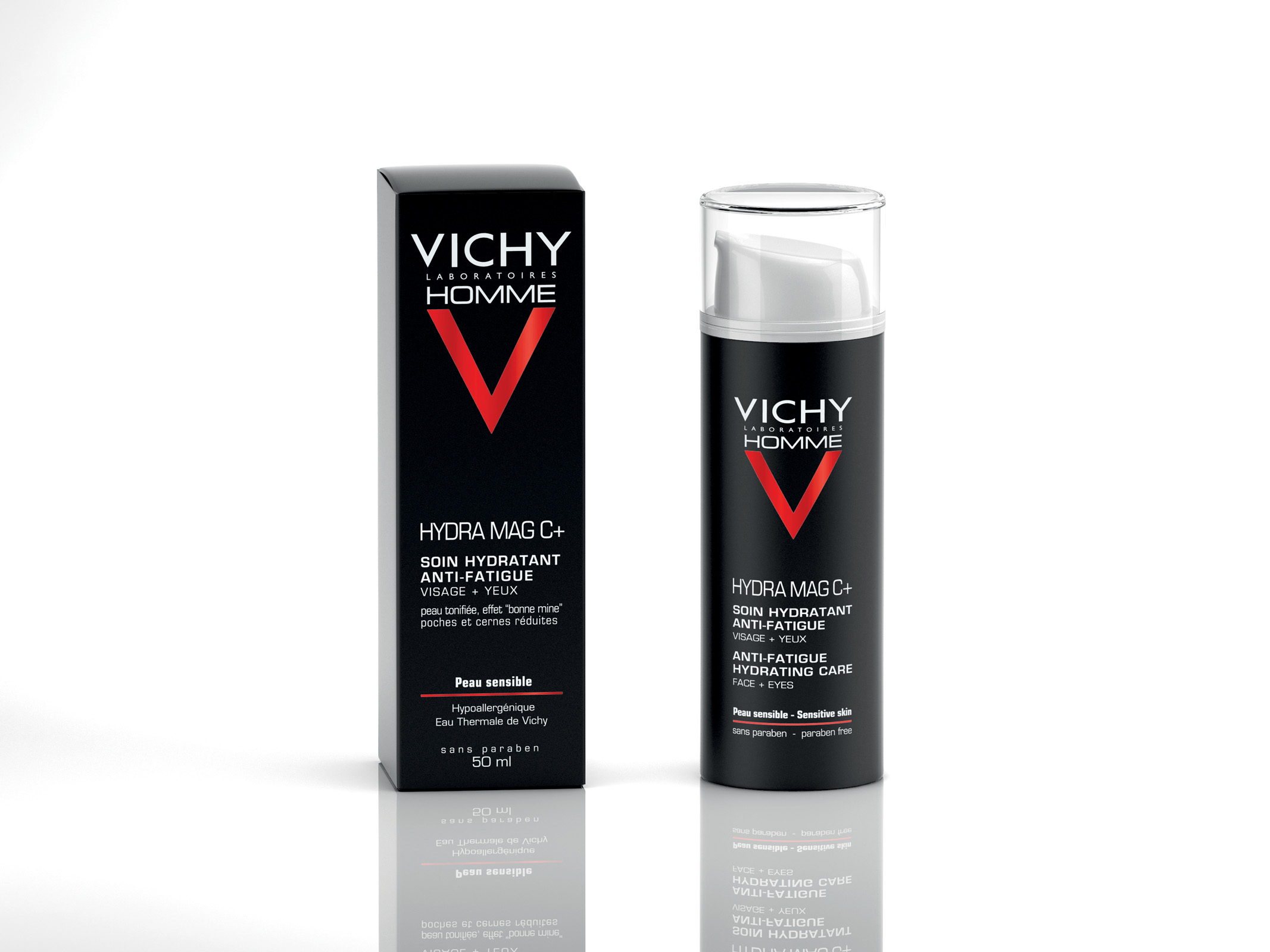 VICHY HOMME HYDRA MAG C+ SOIN HYDRATANT ANTI-FATIGUE 50ML