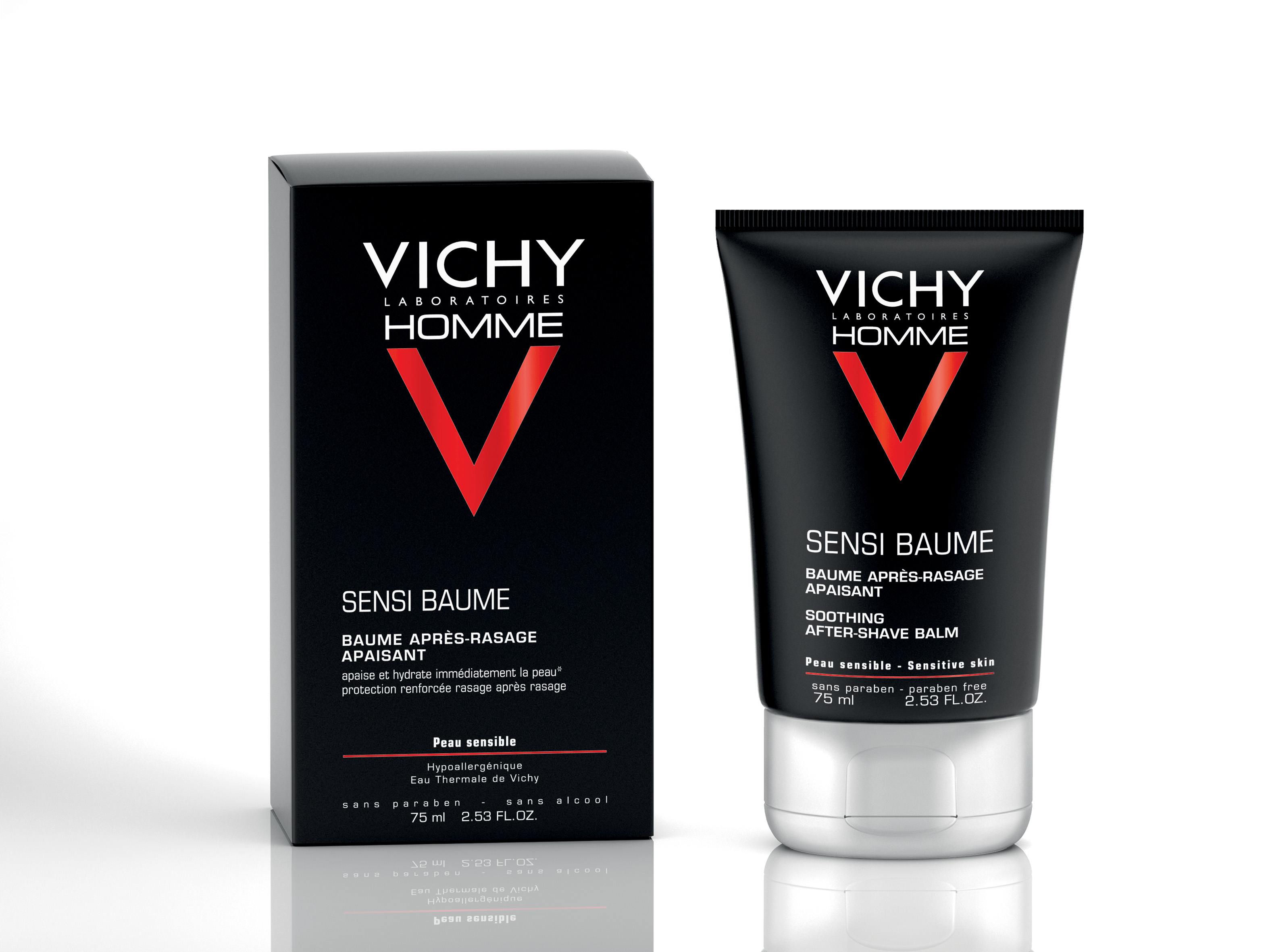 VICHY HOMME SENSI BAUME APRES-RASAGE APAISANT 75ML