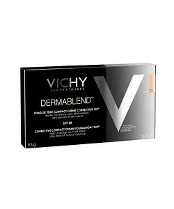 VICHY DERMABLEND FOND DE TEINT COMPACT CREME NUMERO 25