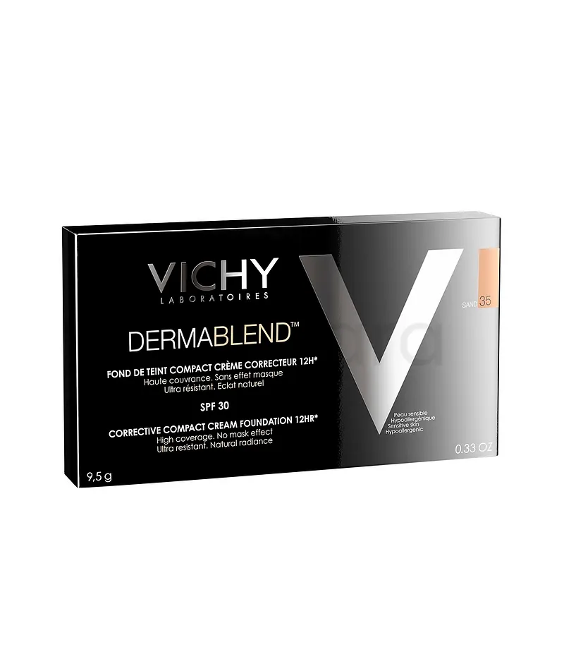 VICHY DERMABLEND FOND DE TEINT COMPACT CREME NUMERO 35