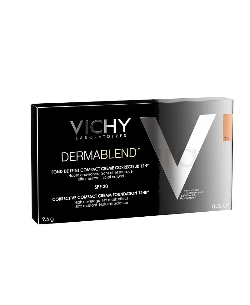 VICHY DERMABLEND FOND DE TEINT COMPACT CREME NUMERO 45
