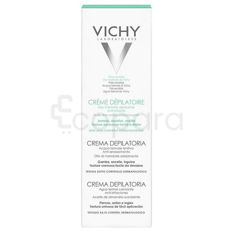 VICHY CREME DEPILATOIRE DERMO TOLERANCE 150ML