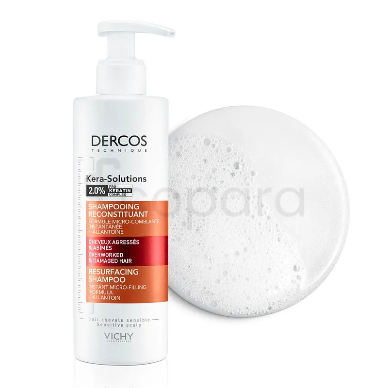 VICHY DERCOS KERA-SOLUTIONS 2.0% SHAMPOOING 250ML