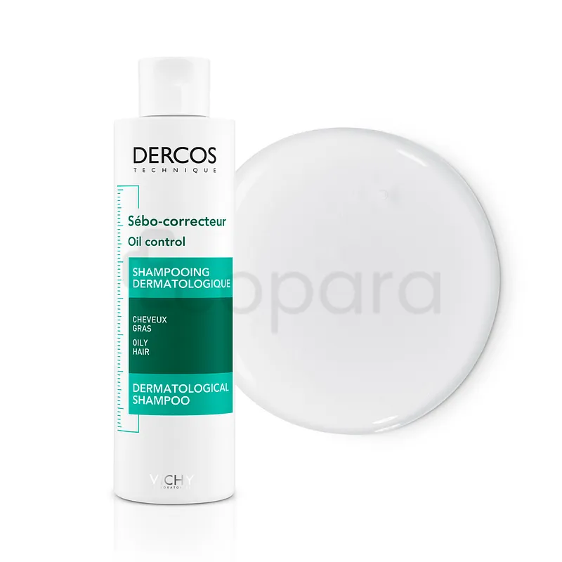 VICHY DERCOS SEBO-CORRECTEUR SHAMPOOING TRAITANT 200ML