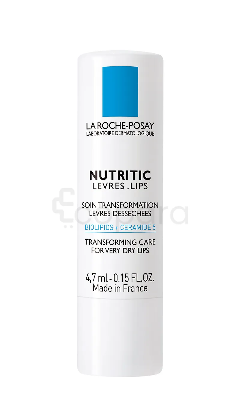 LA ROCHE POSAY NUTRITIC STICK A LEVRES SOIN TRANSFORMATION LEVRES DESSECHEES 4.7ML