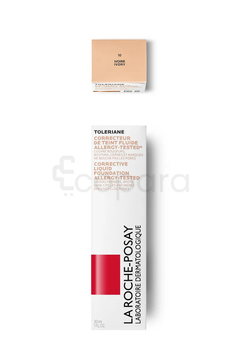 LA ROCHE POSAY TOLERIANE TEINT FLUIDE NUMERO 10 IVOIRE 30ML