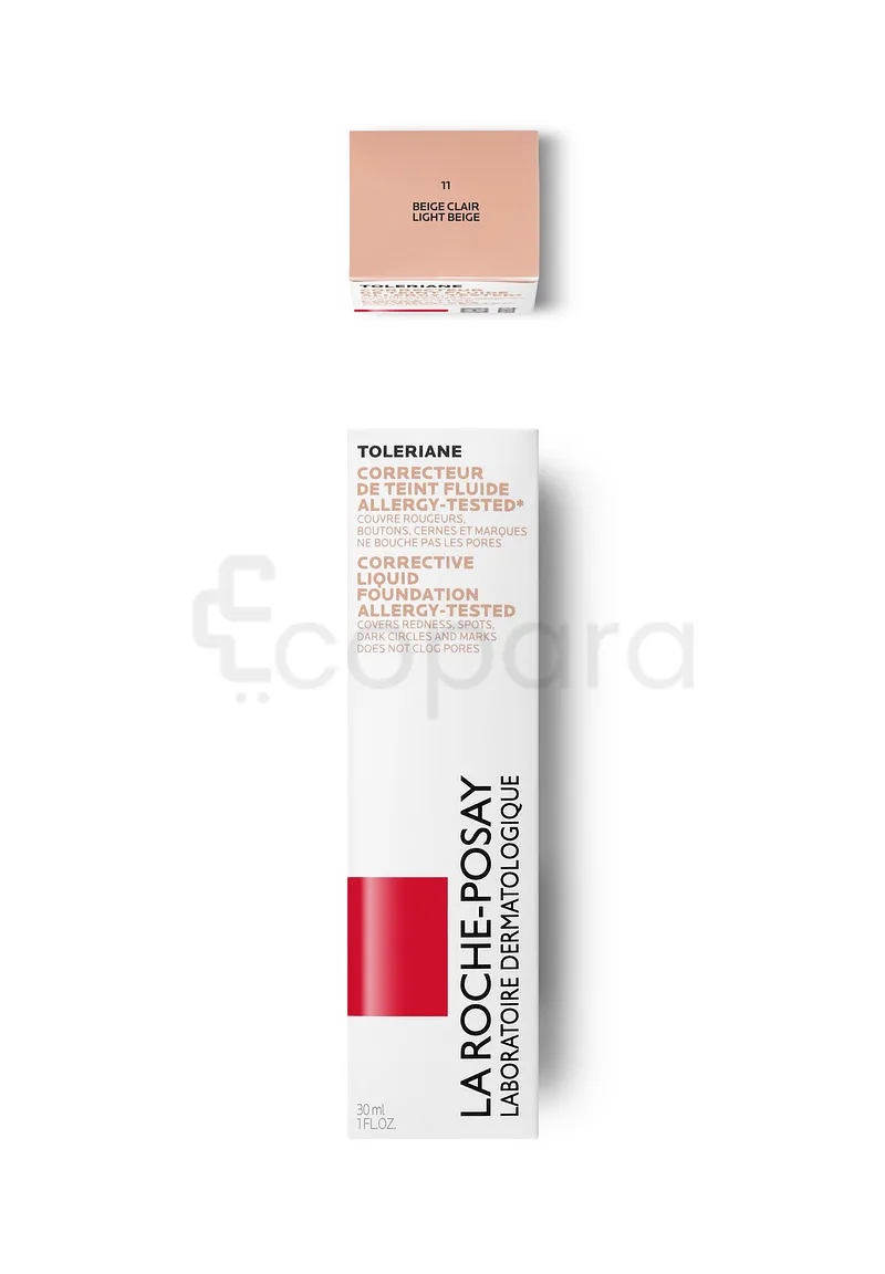 LA ROCHE POSAY TOLERIANE TEINT FLUIDE NUMERO 11 BEIGE CLAIR 30ML
