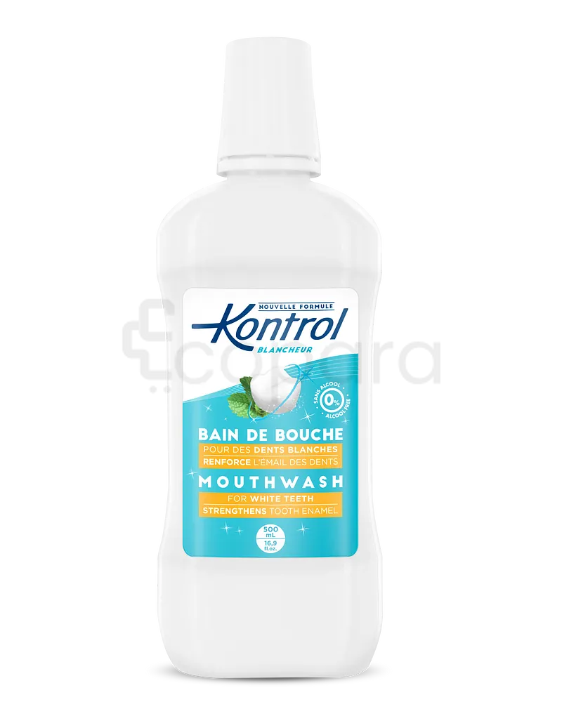 KONTROL BAIN DE BOUCHE BLANCHEUR 500ML