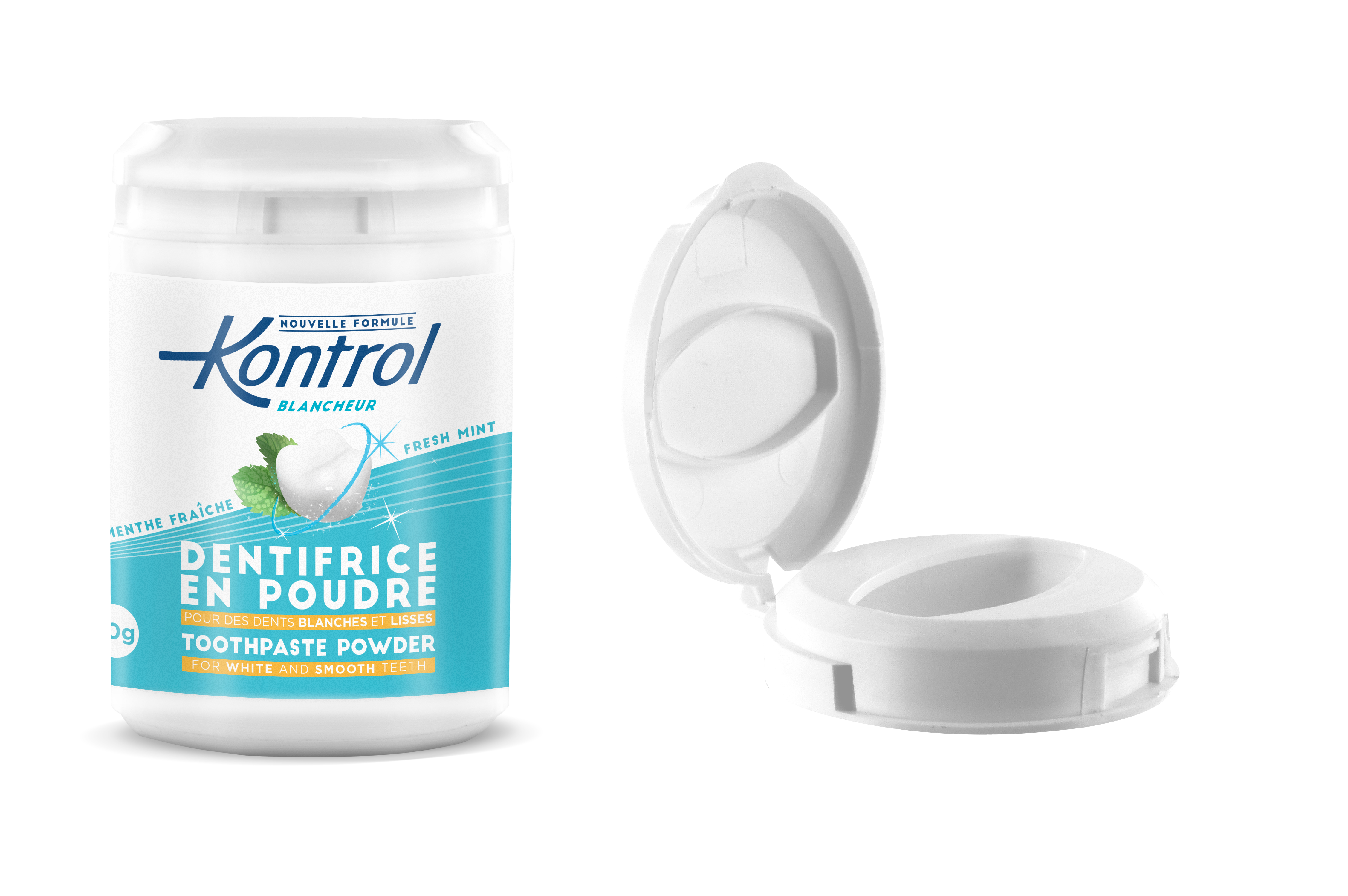 KONTROL DENTIFRICE EN POUDRE BLANCHEUR 30G