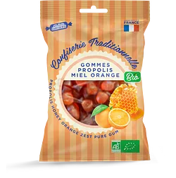 MPC GOMMES BIO PROPOLIS MIEL ORANGE 100G