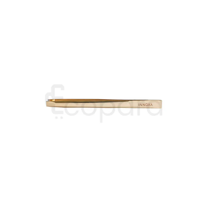 INNOXA PINCE A EPILER DROIT DOREE REFERENCE VM-T01G