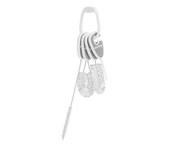 NUBY SET DE BROSSETTES POUR GOBELETS ET BIBERONS REFERENCE 20-NV03006