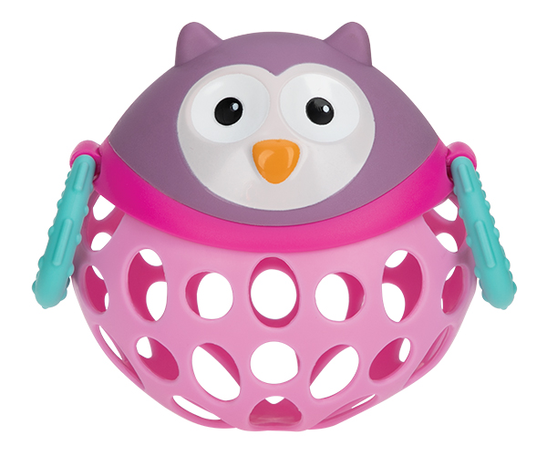 NUBY JOUET HOCHET ANIMAL LION & HIBOU +3MOIS REFERENCE 20-NV06003