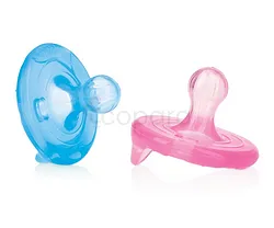 NUBY SUCETTE 100% SILICONE NATURAL FLEX CERISE 0-6MOIS REFERENCE 20-NV0202001SCS