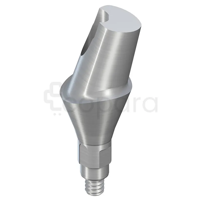 ANGULÉE 15° HG 3.5MM TITANE PARTIE SECONDAIRE ANATOMIQUE RÉF 022.4154