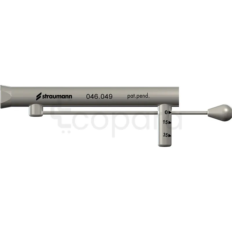 DISPOSITIF DYNAMOMÉTRIQUE CLÉ À CLIQUET L 82MM ACIER INOXYDABLE /INSTRUMENT DE VISSAGE RÉF 046.049