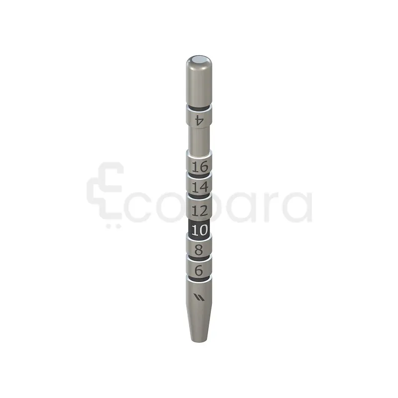 GUIDE DE PARALLELISME D 2.2MM L 27MM TITANE PARTIES SECONDAIRES DE PLANIFICATION REF 046.703