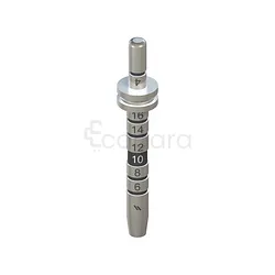 JAUGE DE PROFONDEUR AVEC INDICATEUR DE DISTANCE D 2.2MM 2.8MM TITANE PARTIES SECONDAIRES DE PLANIFICATION RÉF 046.704