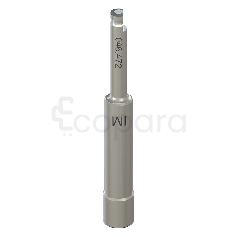 ADAPTATEUR CONTREANGLE LONG L 34MM ACIER INOXYDABLE INSTRUMENT DE VISSAGE RÉF 046.472