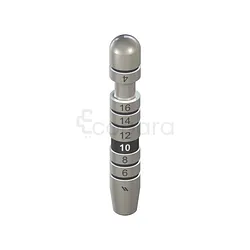 JAUGE DE PROFONDEUR D 4.2MM L 27MM TITANE PARTIES SECONDAIRES DE PLANIFICATION REF 046.707