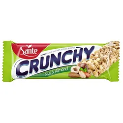 SANTE CRUNCHY MUESLI BAR NUT AND ALMOND 35G