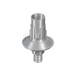VARIOBASE WN UNITAIRE AVEC VIS DROIT D 7MM H 6.5MM TITANE PARTIES SECONDAIRES VISSEES REF 022.0023