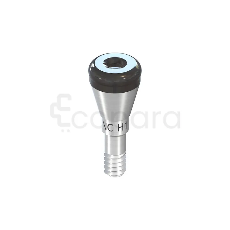 NOVALOC NC DROIT 0° H 1MM TITANE COMPOSANTS NOVALOC RÉF 022.0046