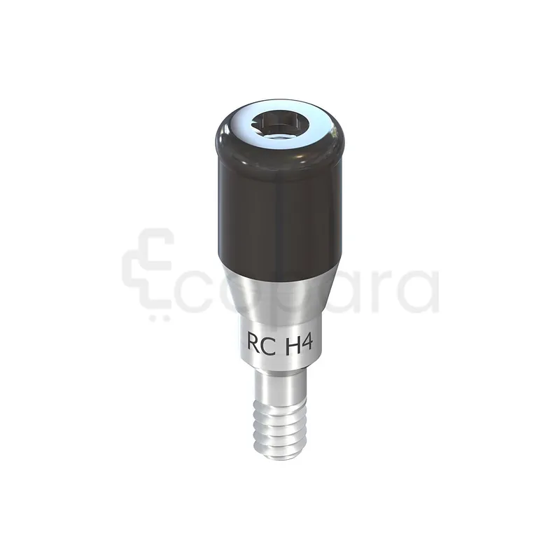BLT NOVALOC RC DROIT 0° H 4MM TITANE COMPOSANTS NOVALOC REF 022.0055