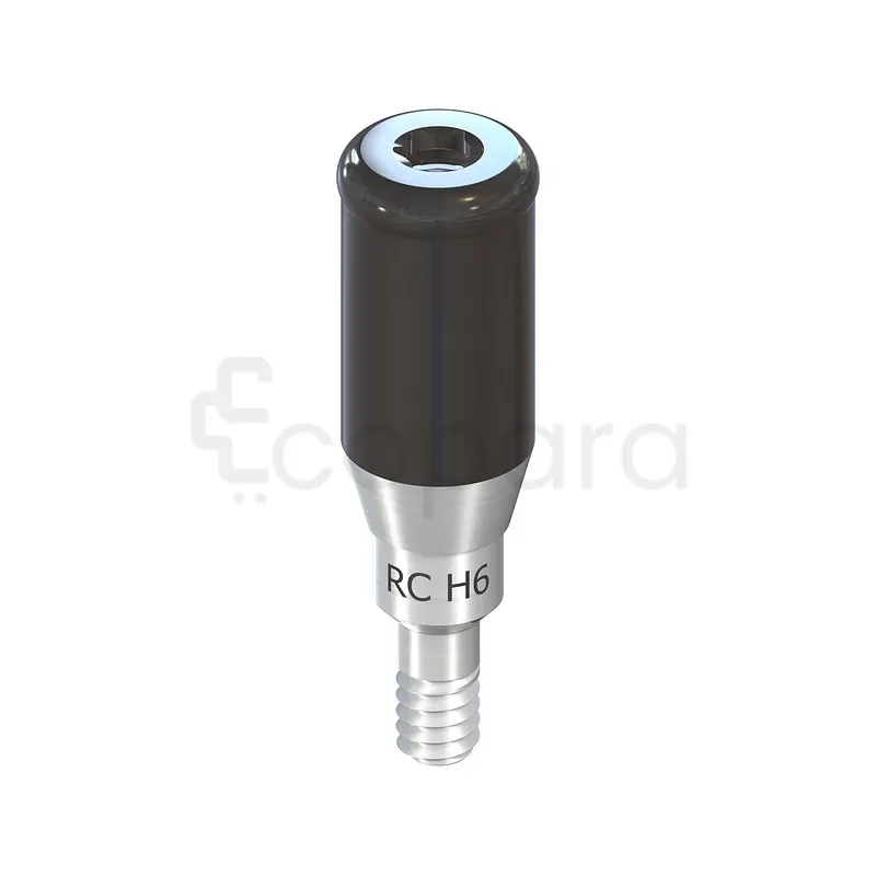 BLT NOVALOC RC DROIT 0° H 6MM TITANE COMPOSANTS NOVALOC REF 022.0057