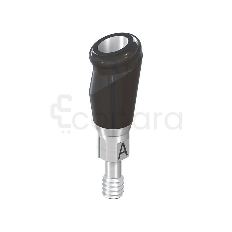NOVALOC NC ANGULÉE À 15° H 5MM TYPE A TITANE COMPOSANTS NOVALOC RÉF 022.0065