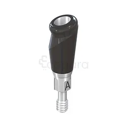 NOVALOC NC ANGULÉE À 15° H 6MM TYPE A TITANE COMPOSANTS NOVALOC RÉF 022.0066