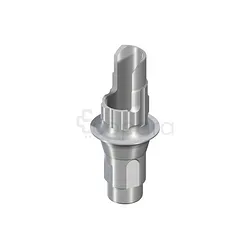 BLT VARIOBASE RC UNITAIRE AVEC VIS D 4.7MM H 5.5MM H GINIGIVALE 1MM TITANE PARTIES SECONDAIRES VISSÉES REF 022.0096