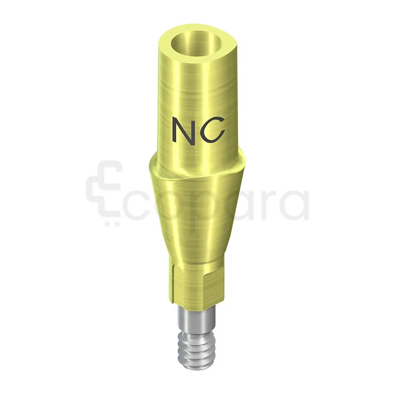 NC DROIT HG 3.5MM TITANE PARTIE SECONDAIRE ANATOMIQUE REF 022.2104