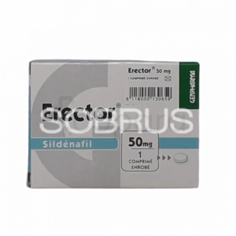 ERECTOR 50MG BOITE DE 1 COMPRIME