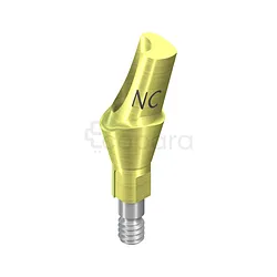 NC SCELLÉ ANGULÉE 15° HG 2MM TITANE PARTIE SECONDAIRE ANATOMIQUE REF 022.2152