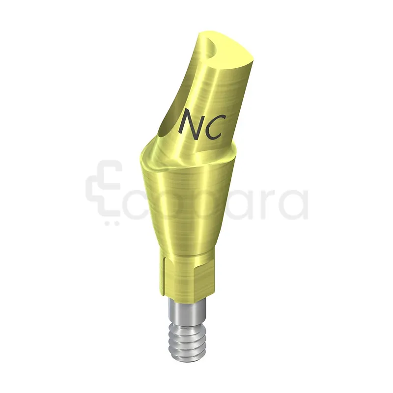 NC SCELLÉ ANGULÉE 15° HG 3.5MM TITANE PARTIE SECONDAIRE ANATOMIQUE REF 022.2154
