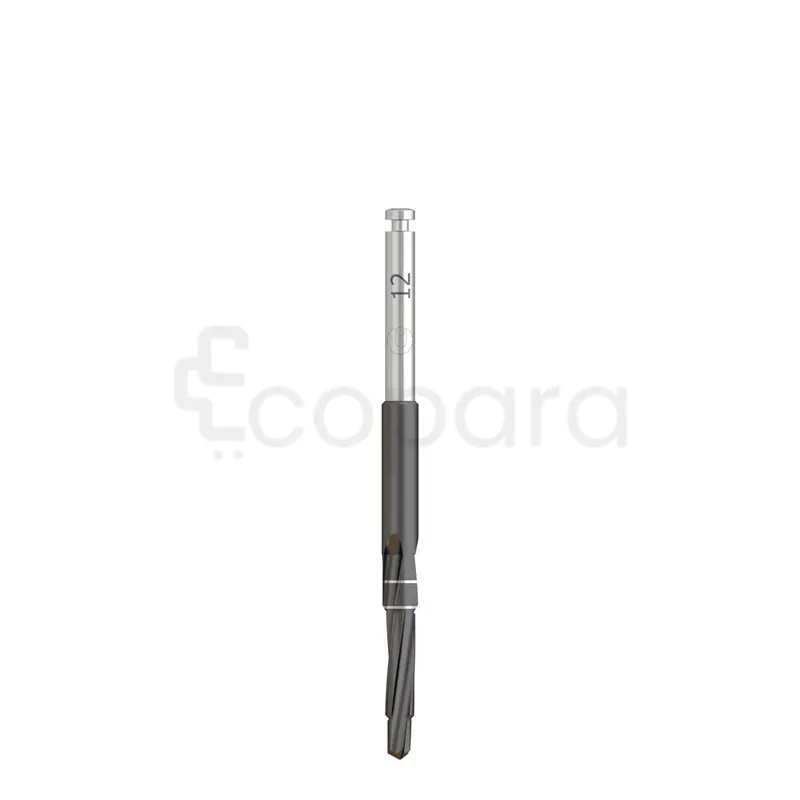 FORET FACILITY 12MM D 2.9MM L 43MM ACIER INOXYDABLE INSTRUMENTS DE PROCÉDURE IMPLANTAIRE REF 103.342
