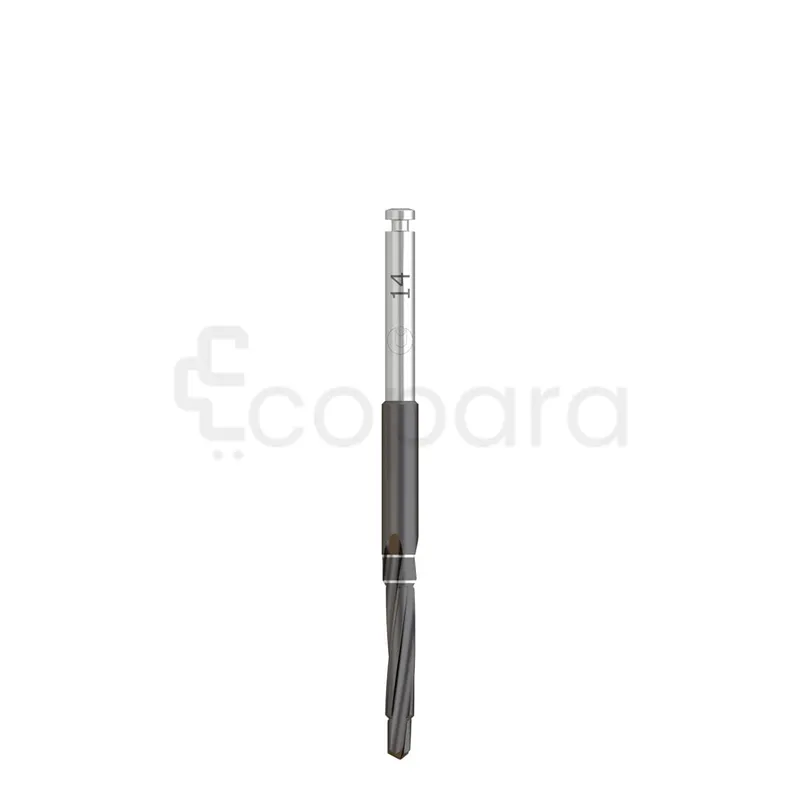 FORET FACILITY 14MM D 2.9MM L 43MM ACIER INOXYDABLE INSTRUMENTS DE PROCÉDURE IMPLANTAIRE RÉF 103.343