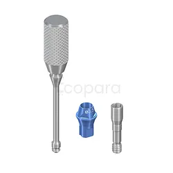 NC DROITE 0° D 3.5MM HG 1.5MM TITANE PARTIES SECONDAIRES VISSÉES REF 022.2745P